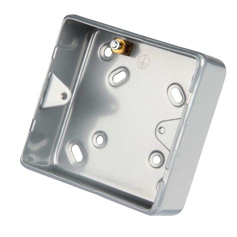 35mm 1 gang metal back box|legrand 35mm metal box.